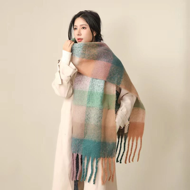 Bufanda suave y cálida para mujer