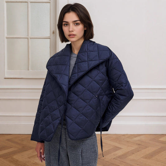 Chaqueta acolchada corta mujer elegante - Vestiria