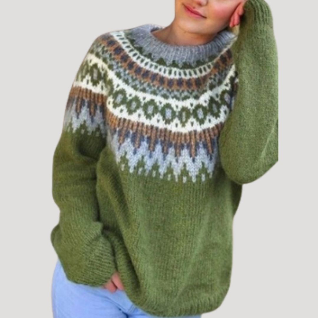 Jerséis de punto cálidos para mujer invierno