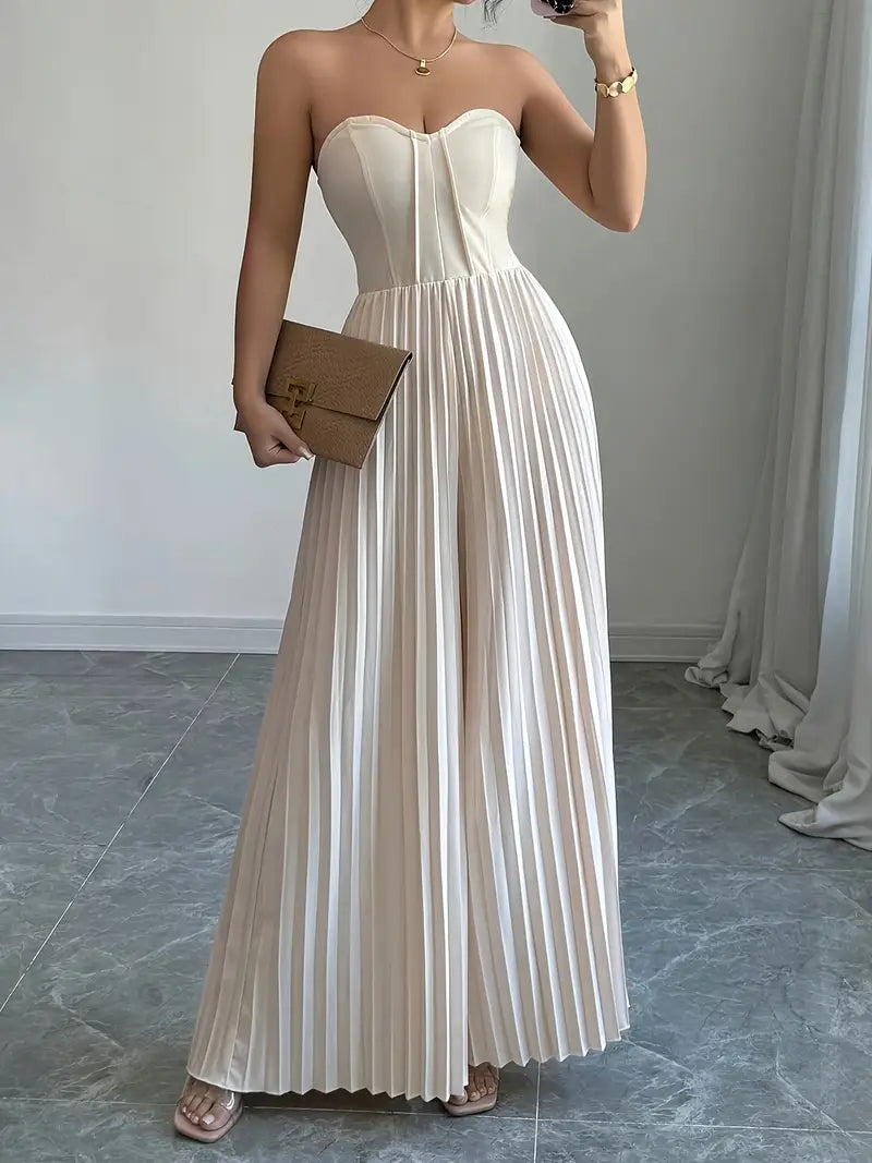 Mono Mujer Elegante Sin Tirantes - Vestiria