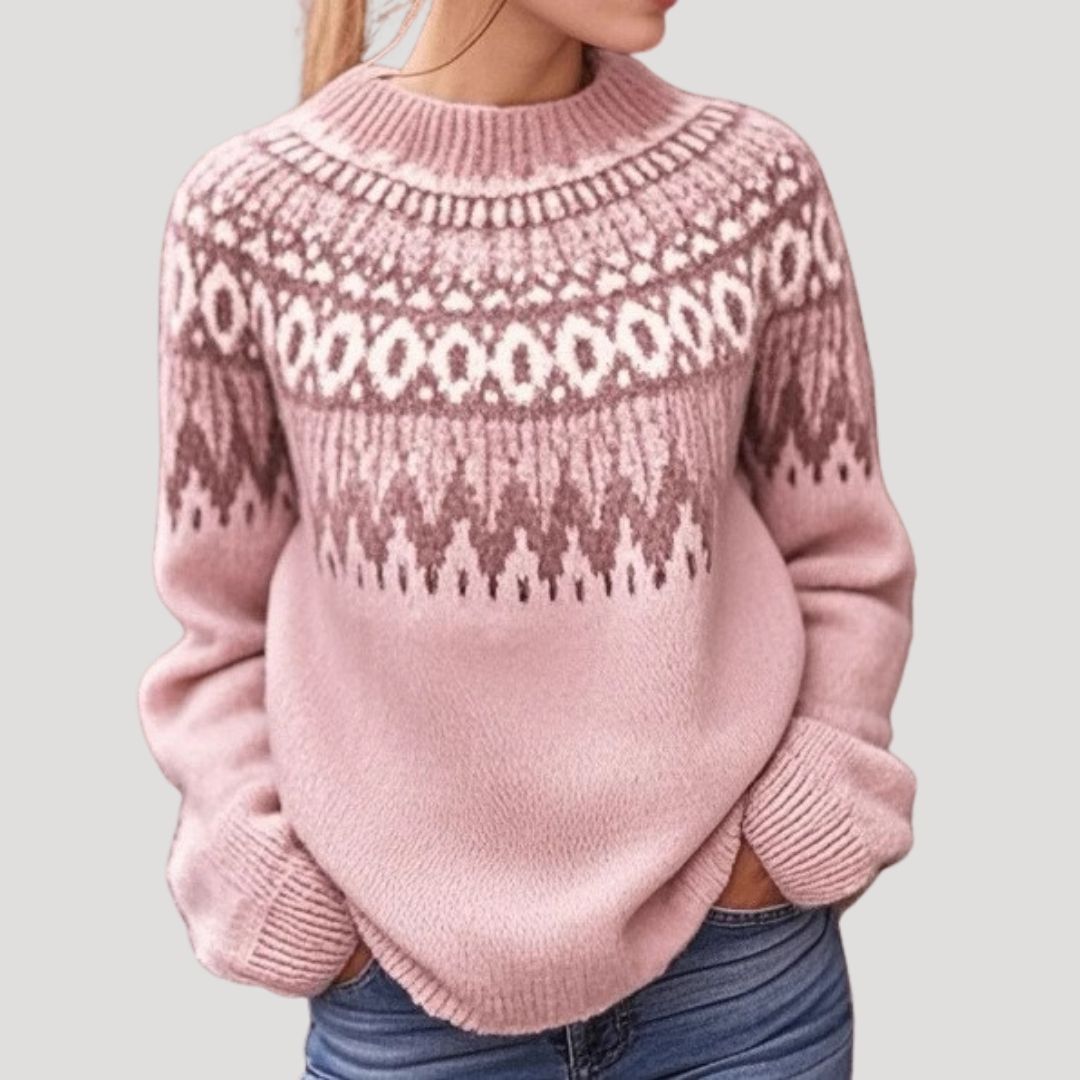 Jerséis de punto cálidos para mujer invierno