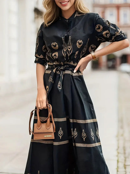 Vestido Maxi Estampado Floral Boho Chic