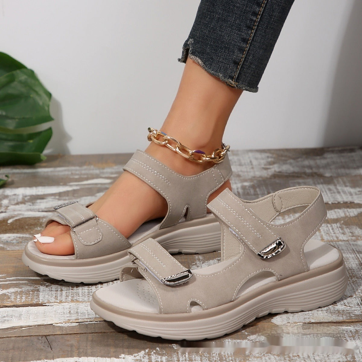 Sandalias Plataforma Mujer Estilo Chic y Cómodo