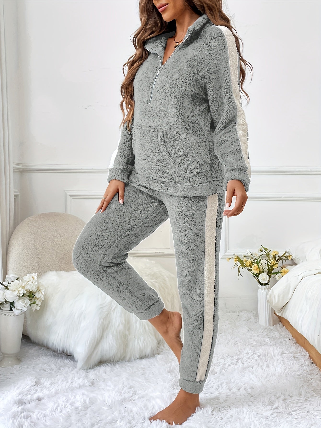 Chaquetón y Pantalón Polar Abribujado Cálido - Vestiria
