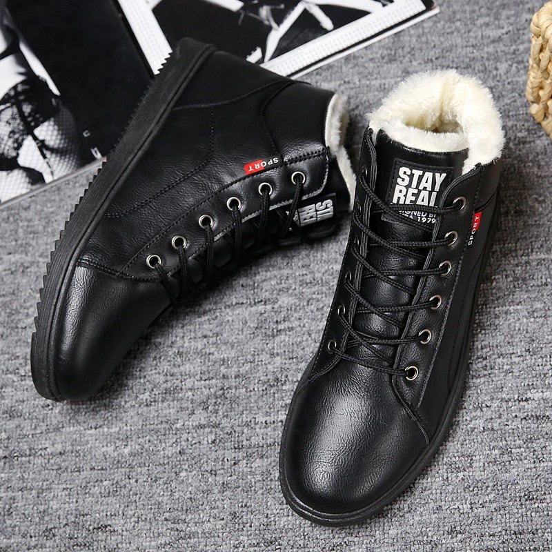 Botas Hombre Forradas Calientes Interiores