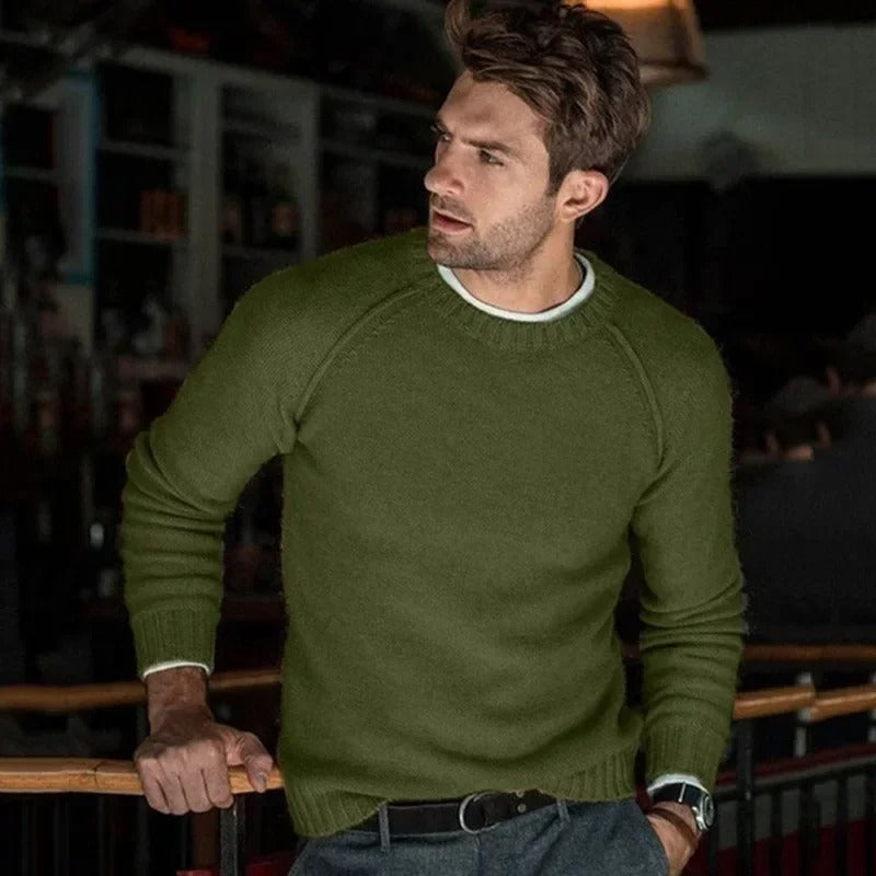Sudadera cuello redondo cómoda