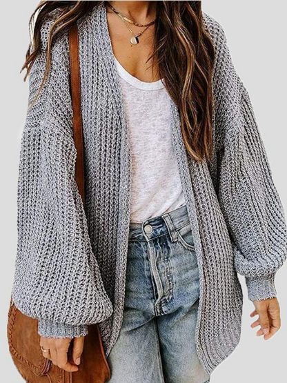 Chaqueta de punto suave y cómoda