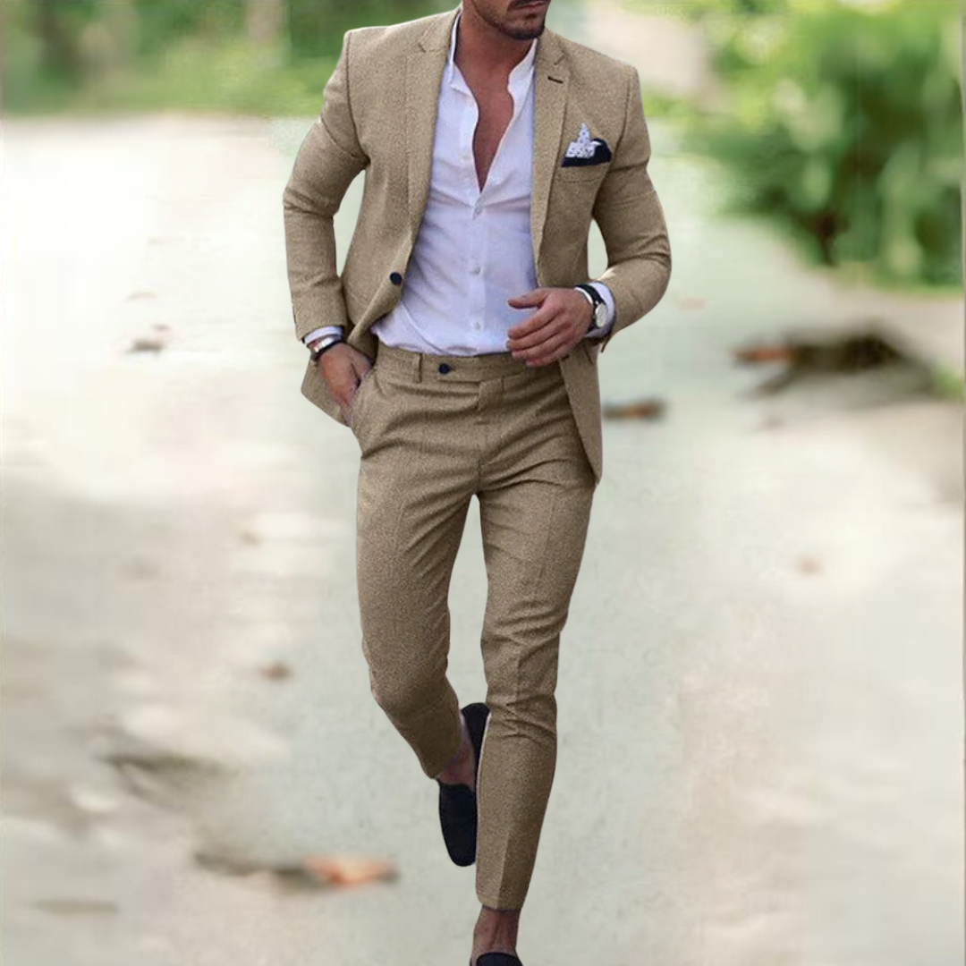 Traje Clásico Hombre Pantalón y Chaqueta