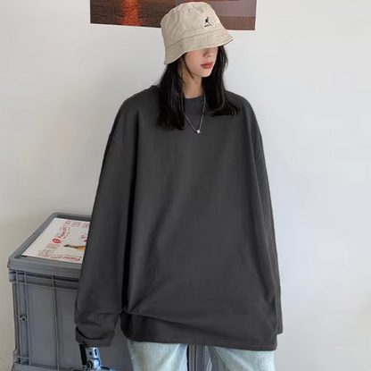 Camisa Grande Manga Larga Confortable