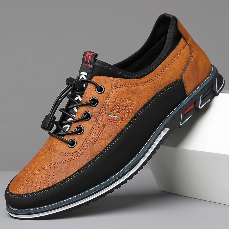Zapatos de cuero clásicos para hombre - FENRICK - Vestiria