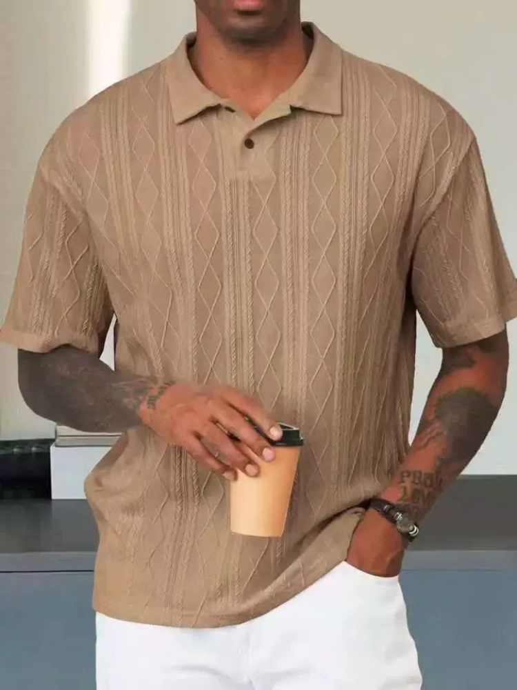 Camisa Polo Clásica Hombre Amplia