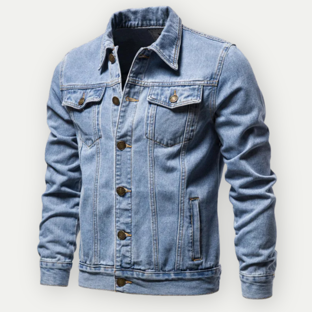Chaquetón vaquero hombre clásico