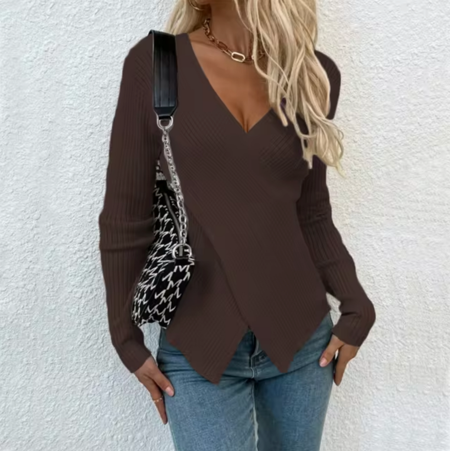 Jerséis de mujer cuello redondo suaves