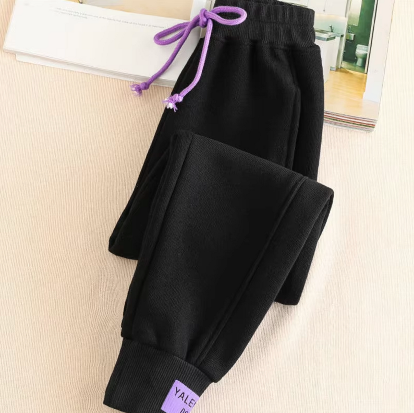 Pantalones Deportivos Amplios y Cálidos