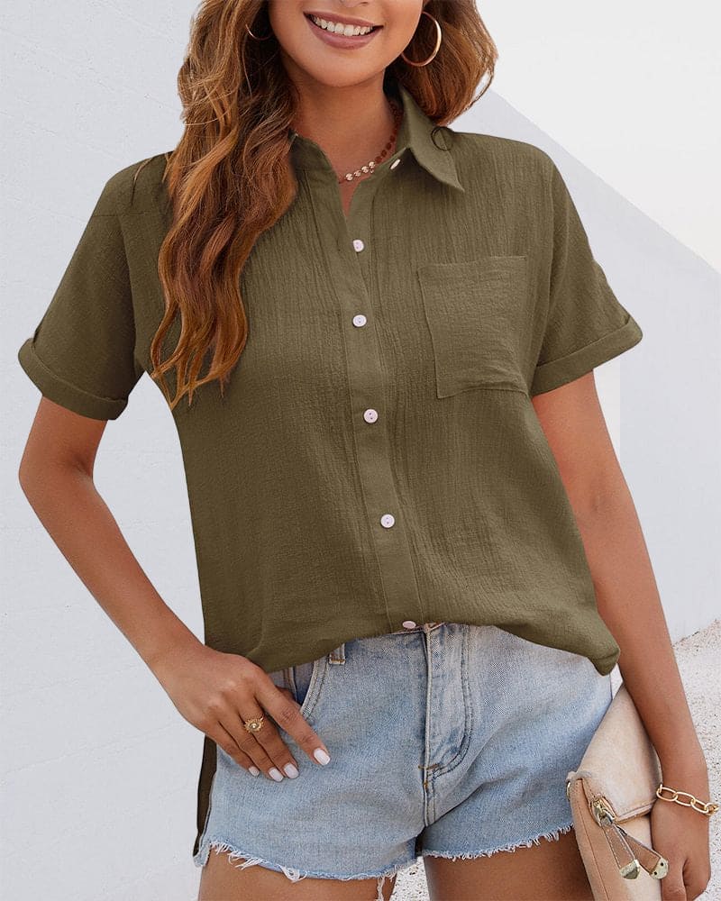 Blusa Polo Mujer Estilo Clásico