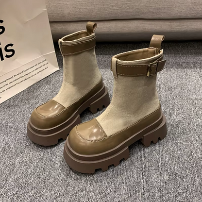 Botas Altas con Plataforma Mujer - Vestiria