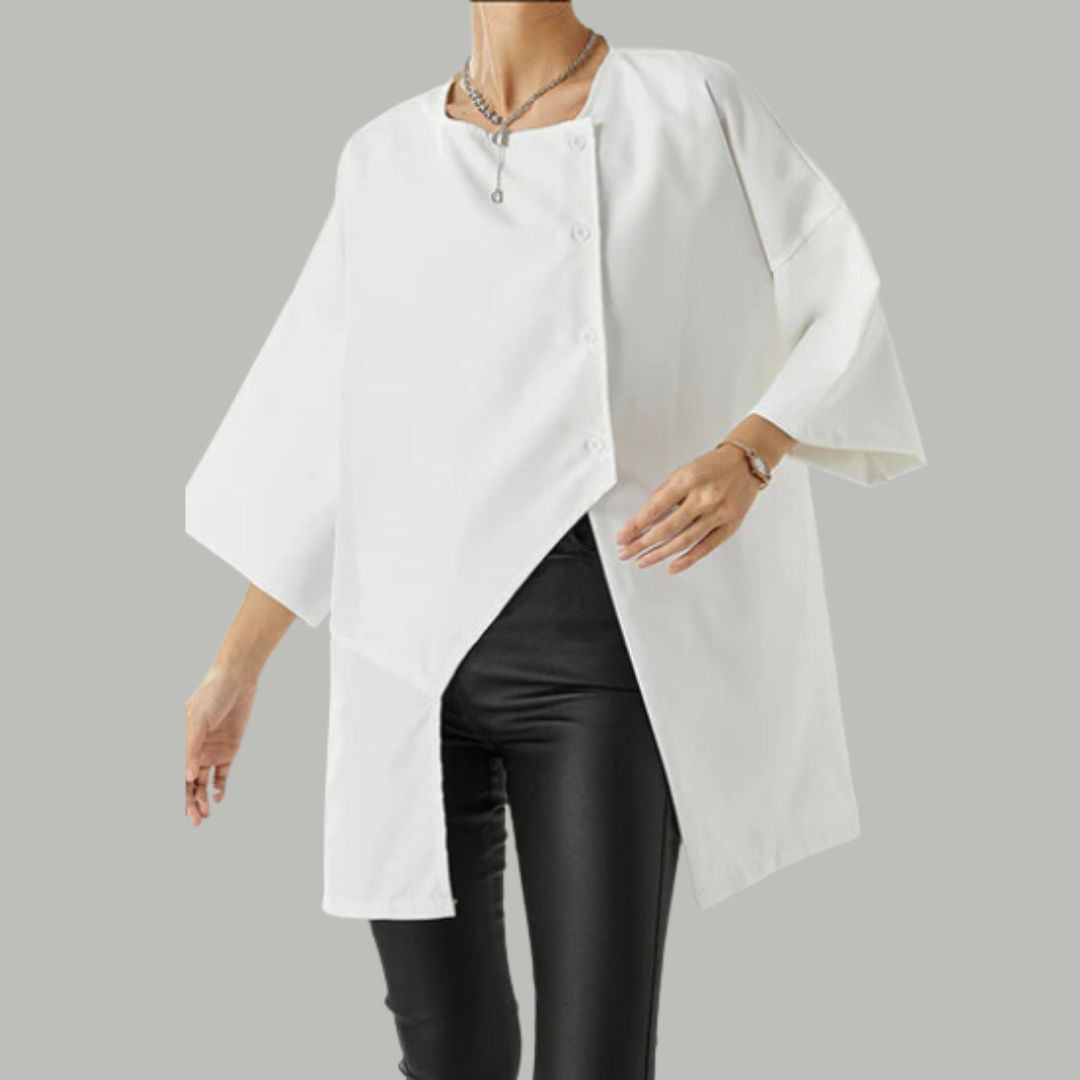 Blusa Asimétrica Mujer Elegante