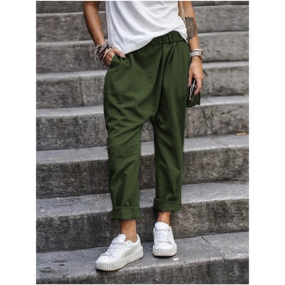 Pantalones cortos cómodos mujer - Pernera amplia