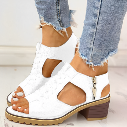 Sandalias Mujer Peep Toe de Moda
