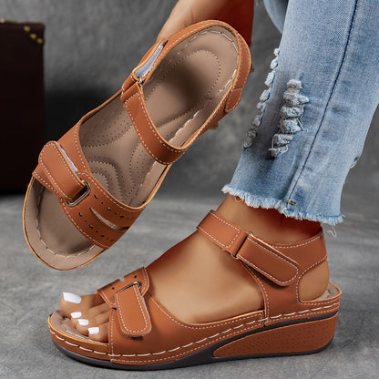 Sandalias de Cuña Comfort Mujer Elegantes