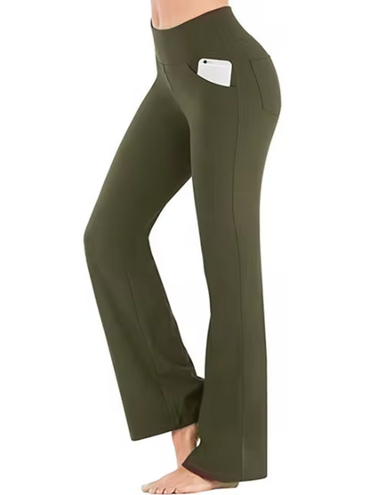 Pantalones Anchos Chic Mujer