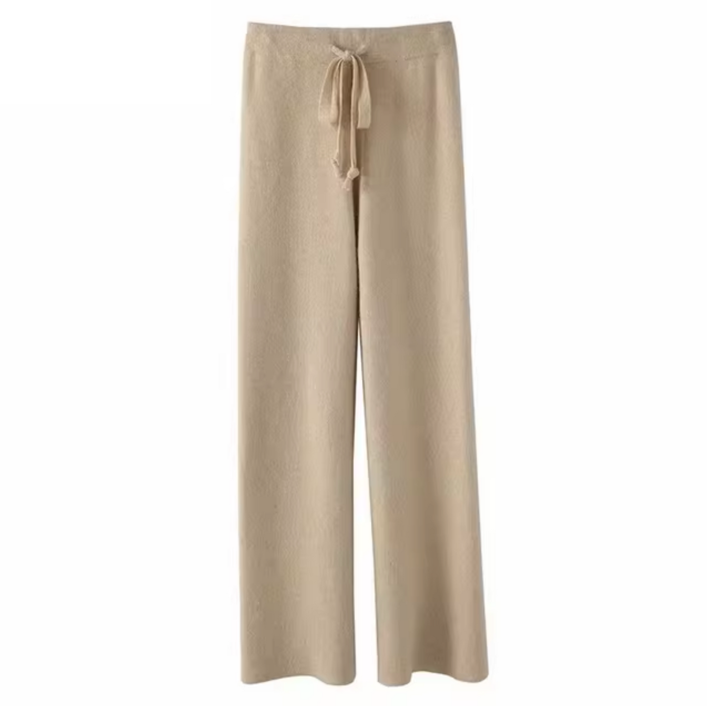 Pantalón Largo Suéter Lana Cálido