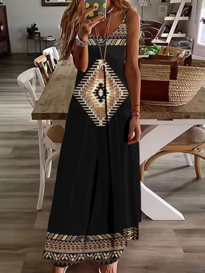 Vestidos Boho Grande Estilo Retro