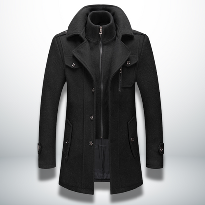 Chaquetón Hombre Clásico Cierre Botones
