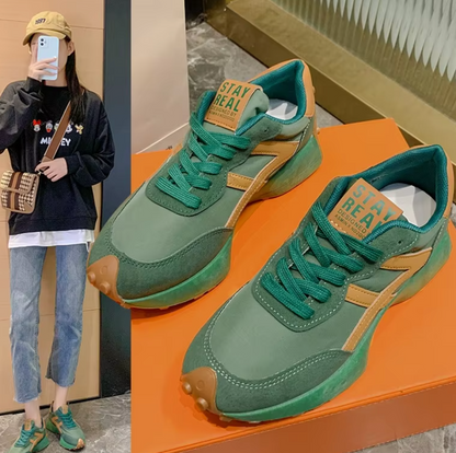 Zapatillas Running Con Plataforma Deportiva