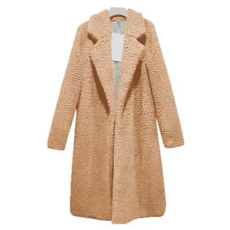 Abrigo Teddy Cálido Mujer Invierno