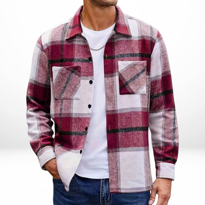 Camisa Cuadros Hombre Casual