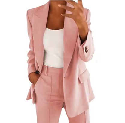 Traje de Noche Elegante Mujer