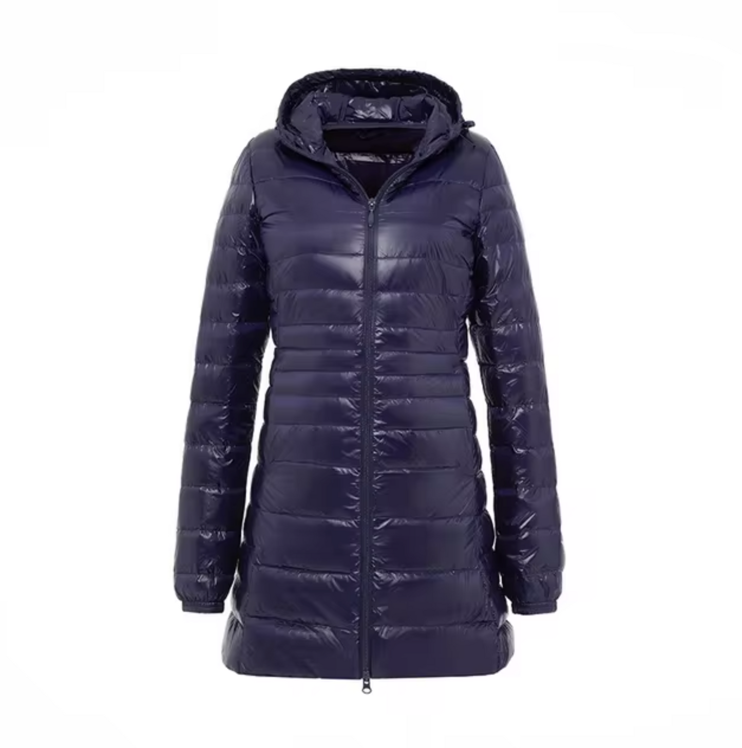 Abrigo Largo Acolchado Oversize Invierno