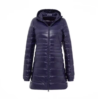 Abrigo Largo Acolchado Oversize Invierno