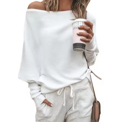 Blusa Punto Mujer Off Shoulder Chic