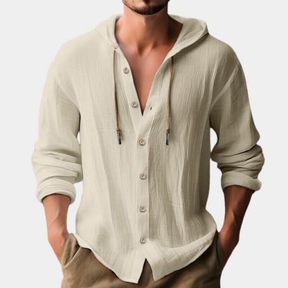 Camisa Casual de Hombre con Botones