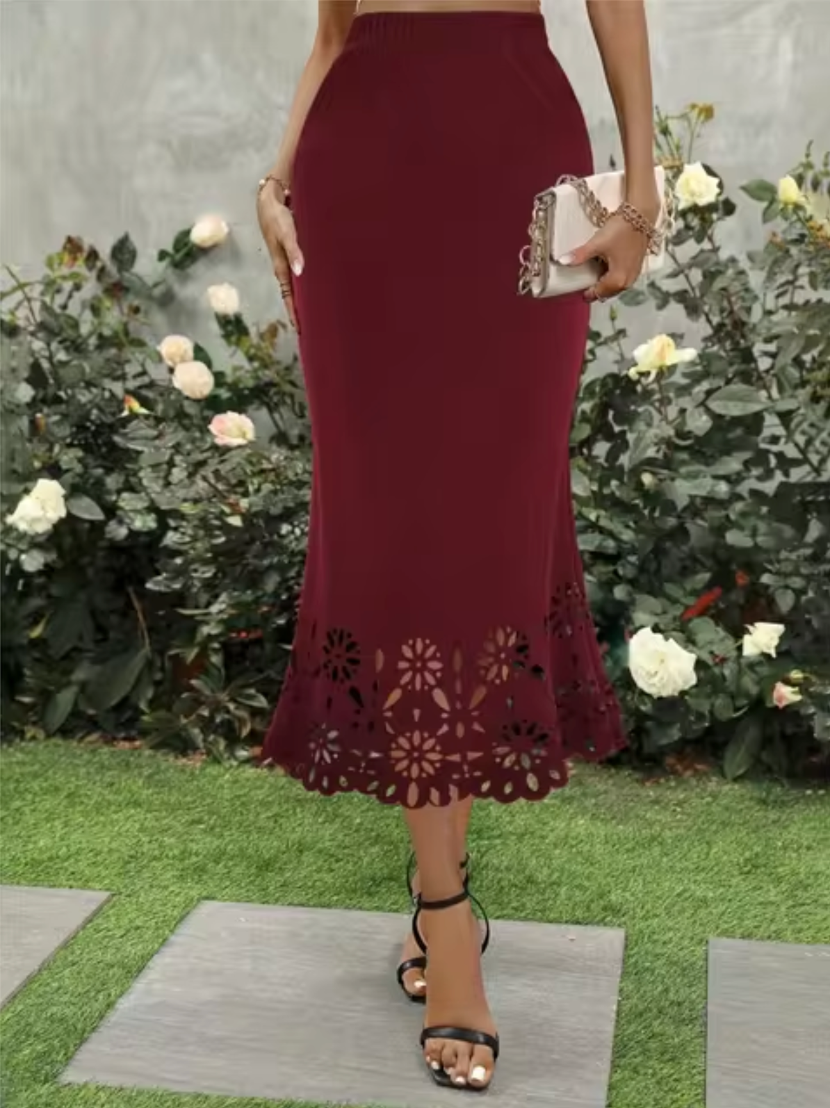 Falda Lápiz Estilosa Mujer