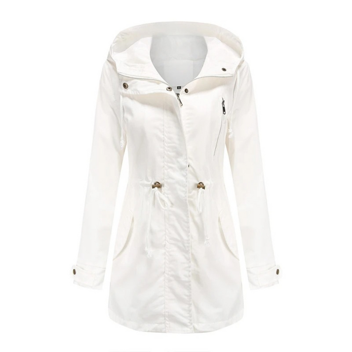 Abrigo Trench Impermeable Mujer Elegante
