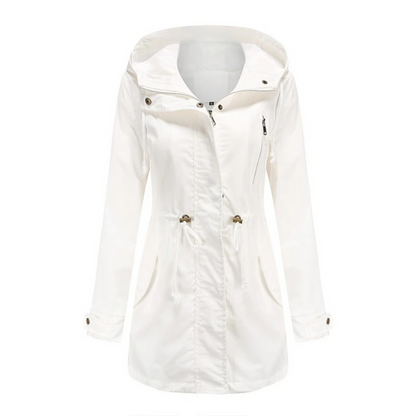 Abrigo Trench Impermeable Mujer Elegante