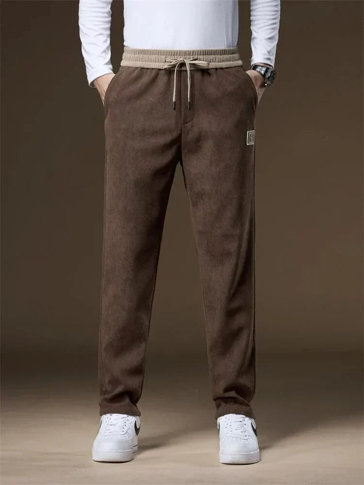 Pantalones de Pana Suaves Hombre