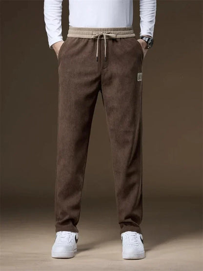 Pantalones de Pana Suaves Hombre