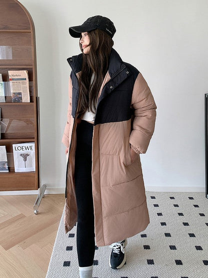 Abrigo Piel Felpa Largo Mujer Invierno