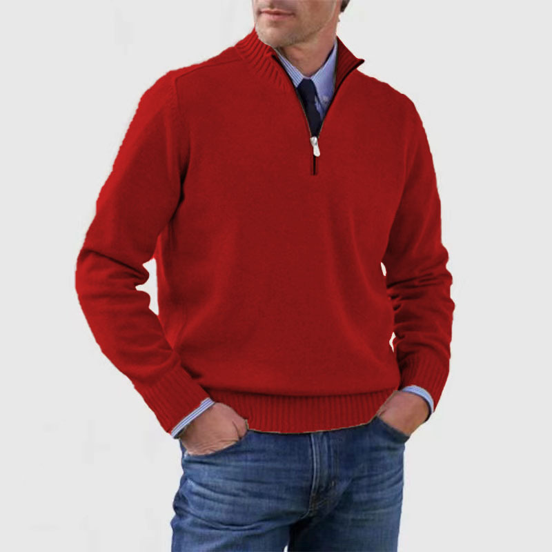 Suéter Hombre Cuello Alto Cremallera - Vestiria