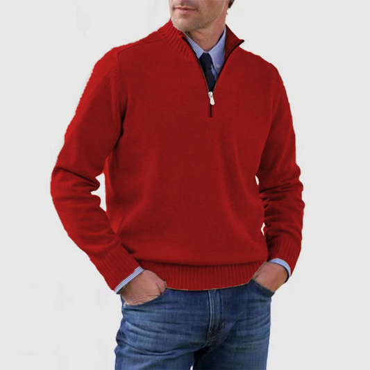 Suéter Hombre Cuello Alto Cremallera - Vestiria