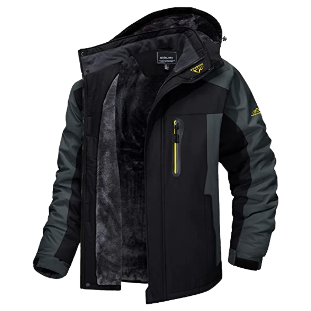 Chaquetón Hombre Invierno Aislado Impermeable