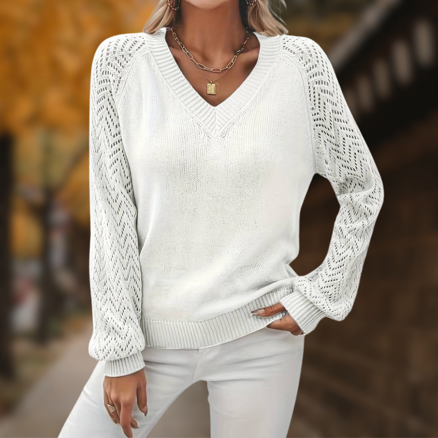 Jerséis Mujer Elegantes Cuello V