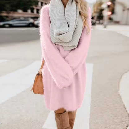 Vestido Cálido de Punto Algodián Mujer