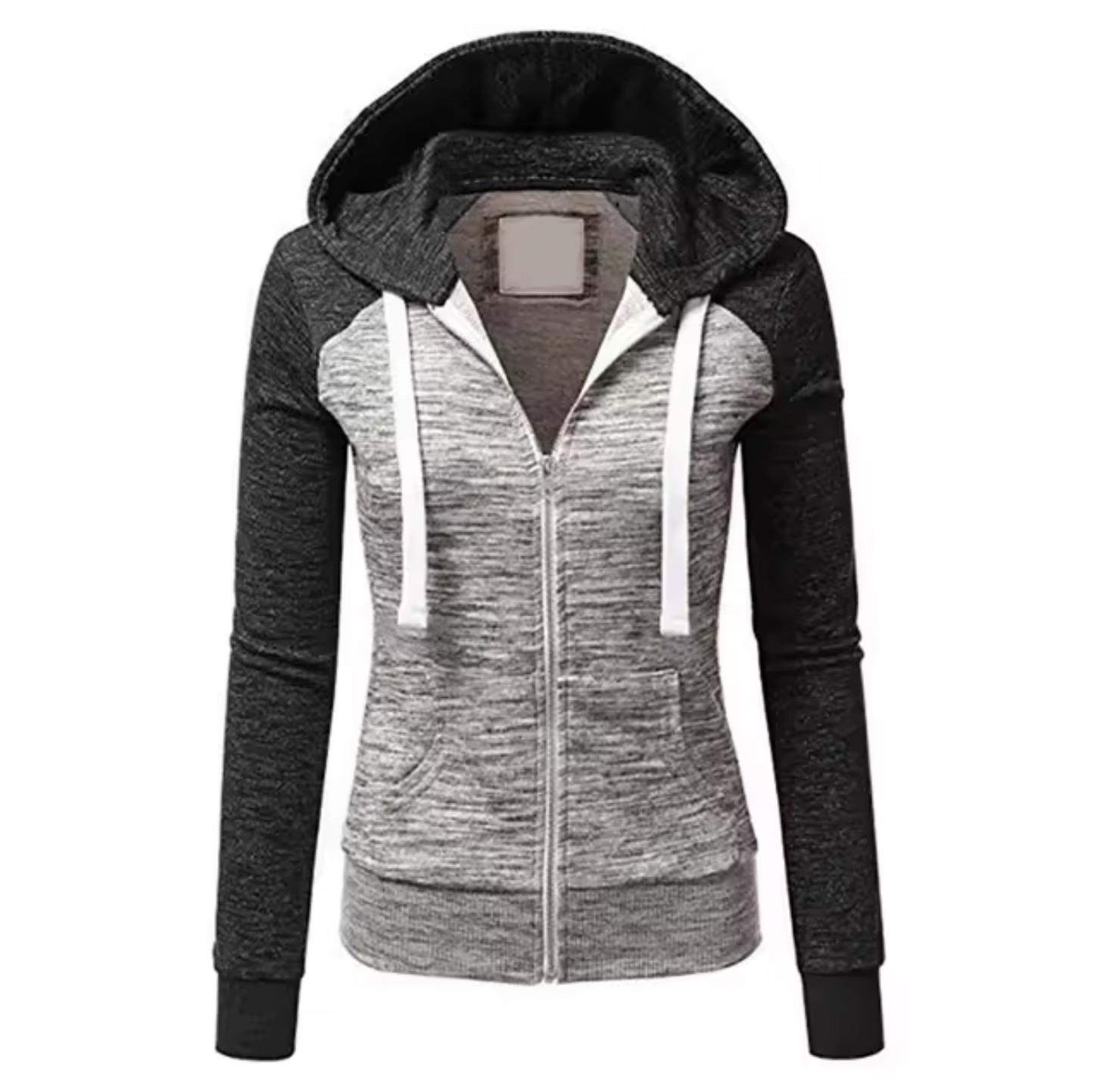 Chaqueta con Capucha Abultada Cálida