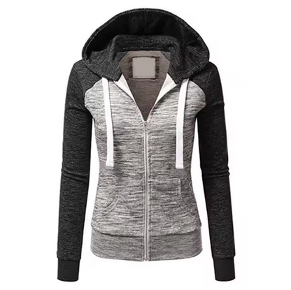 Chaqueta con Capucha Abultada Cálida