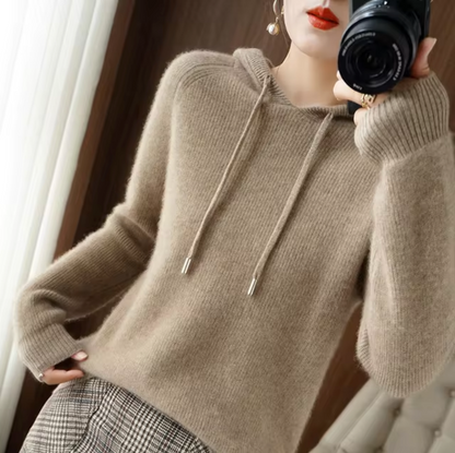 Sudadera Acogedora de Lana y Cachemir